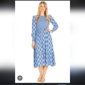 Duffield Lane Jane Smocked Dress